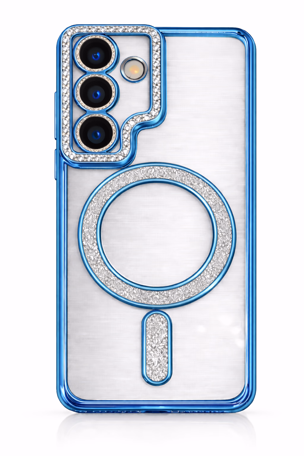 Samsung S26 - Bling Magsafe + Lens Protection - Blue